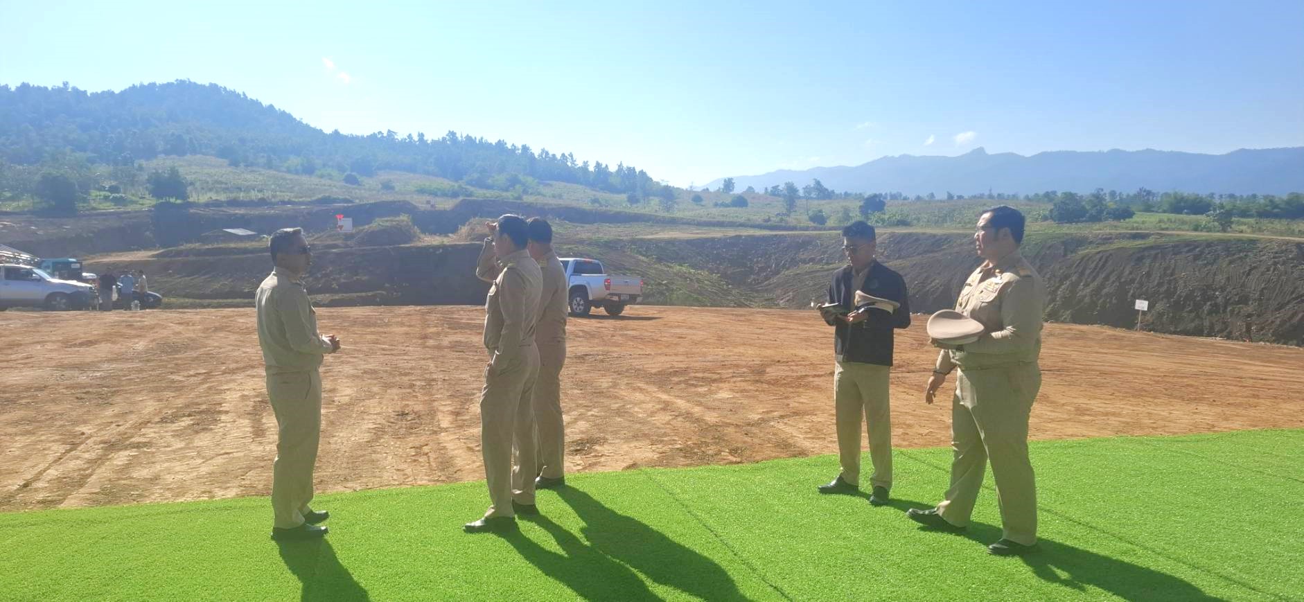 title - องคมนตรี ลงพื้นที่ติดตามและขับเคลื่อนโครงการอ่างเก็บน้ำห้วยจะกาอันเนื่องมาจากพระราชดำริ ตำบลแม่ลาน อำเภอลี้ จังหวัดลำพูน